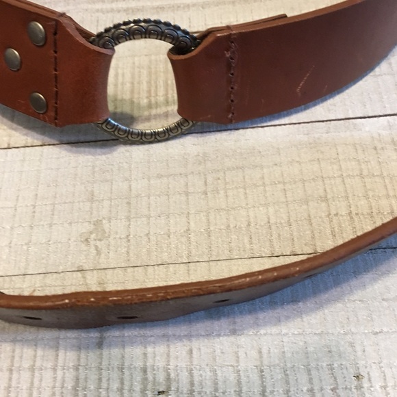 Western leather belt size med - Picture 8 of 8